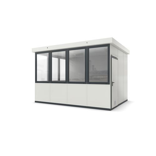 Cabina prefabbricata da esterno - Wa 14c - wsm Raumsysteme - per ufficio / ad utilizzo tecnico / per servizi sanitari