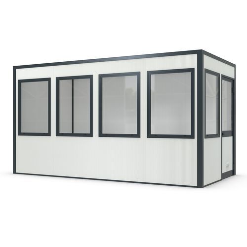 Cabina prefabbricata per ufficio - SmartUnit 12 - wsm Raumsysteme - ad utilizzo tecnico / modulare