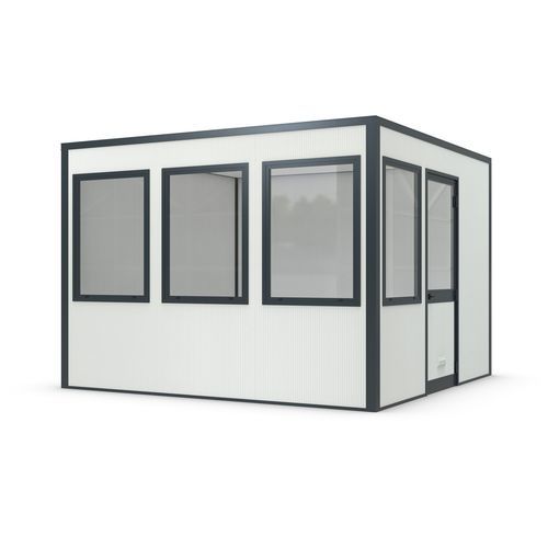 Cabina prefabbricata per ufficio - SmartUnit 12c - wsm Raumsysteme - ad utilizzo tecnico / modulare
