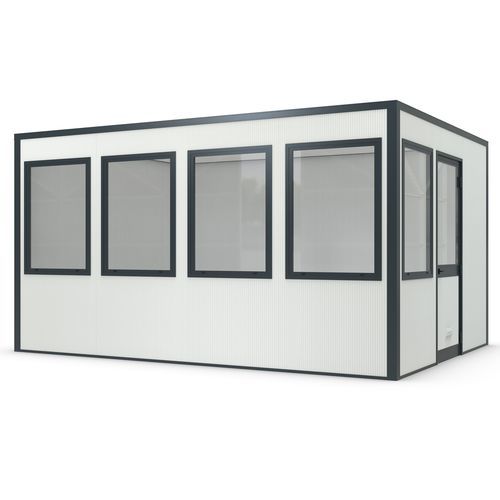 Cabina prefabbricata per ufficio - SmartUnit 14c - wsm Raumsysteme - ad utilizzo tecnico / modulare