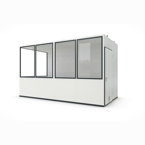 Cabina prefabbricata per ufficio - MultiRoom Basic 10 - wsm Raumsysteme - per zona reception / modulare