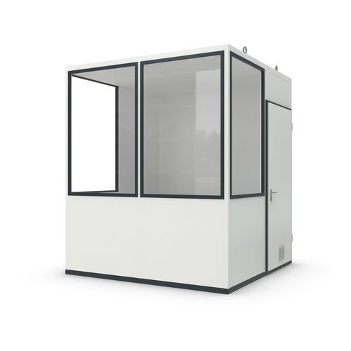 Cabina prefabbricata per ufficio - MultiRoom Basic 5 - wsm Raumsysteme - per zona reception / modulare