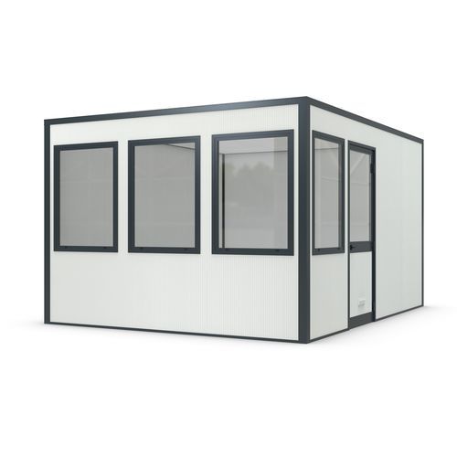 Cabina prefabbricata per ufficio - SmartUnit 14d - wsm Raumsysteme - ad utilizzo tecnico / modulare
