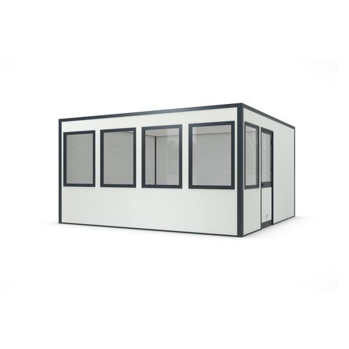 Cabina prefabbricata per ufficio - SmartUnit 16d - wsm Raumsysteme - ad utilizzo tecnico / modulare