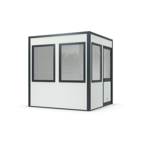 Cabina prefabbricata per ufficio - SmartUnit 8 - wsm Raumsysteme - ad utilizzo tecnico / modulare