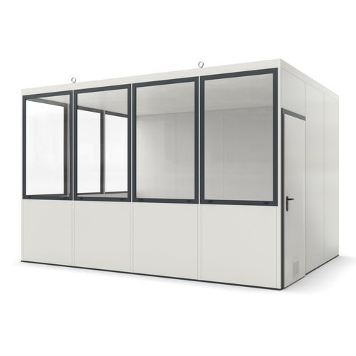 Cabina prefabbricata per ufficio - Wi 14c - wsm Raumsysteme - ad utilizzo tecnico / modulare