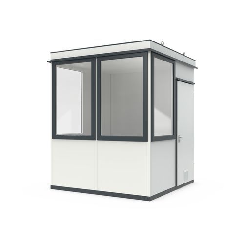 Cabina prefabbricata da esterno - MultiRoom Basic 5 - wsm Raumsysteme - per ufficio / ad utilizzo tecnico / per servizi sanitari