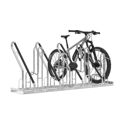Rastrelliera per biciclette a pavimento - 4704 XBF - wsm Raumsysteme - con sistema di sicurezza / antivandalismo / per spazi pubblici
