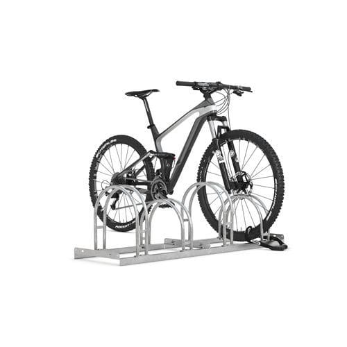 Rastrelliera per biciclette a pavimento - 5054 - wsm Raumsysteme - con sistema di sicurezza / antivandalismo / per parcheggio