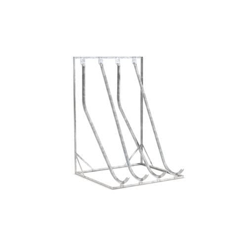 Rastrelliera per biciclette a pavimento - SF 4 - wsm Raumsysteme - con sistema di sicurezza / antivandalismo / per garage
