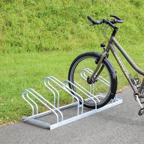 Rastrelliera per biciclette a pavimento - 2054 - wsm Raumsysteme - antivandalismo / per spazi pubblici / per zone urbane