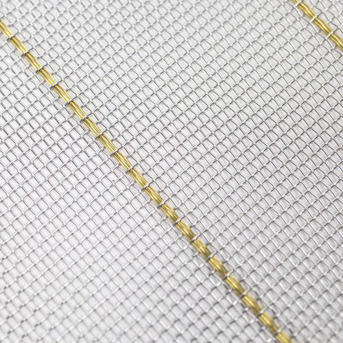 Maglia metallica in ottone - LINES  - MeshArt Dorstener Drahtwerke - in acciaio inossidabile / architetturale / per il design d'interni