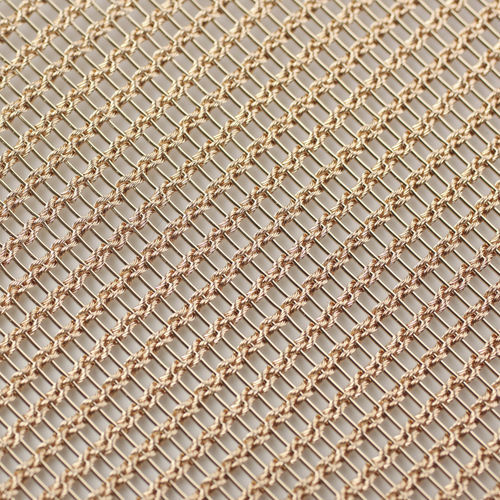Maglia metallica in bronzo - FINEROPES  - MeshArt Dorstener Drahtwerke - architetturale / per il design d'interni / a maglia lunga