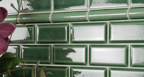 Piastrella in ceramica - MODERNISTA : VERDE OSCURO - ADEX - levigata / da interno / da parete