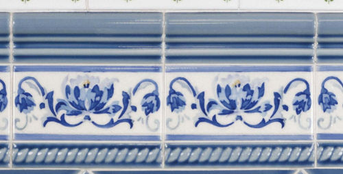 Fregio in ceramica - MODERNISTA : CENEFAS - ADEX