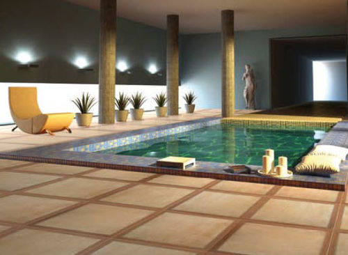 Piastrella in gres porcellanato - LENA - Argenta cerámica - opaca / da interno / per bagnasciuga di piscina