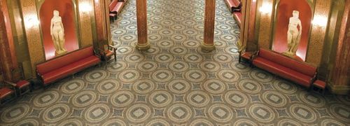 Mosaico in gres porcellanato - MONASTIR - Argenta cerámica - levigato / da interno / da pavimento