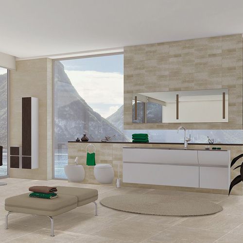 Piastrella in ceramica - GROUND R90 - Azteca - opaca / da interno / da parete