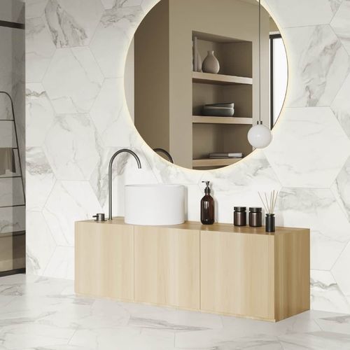 Piastrella in gres porcellanato - CALACATTA - Azteca - opaca / da interno / da bagno