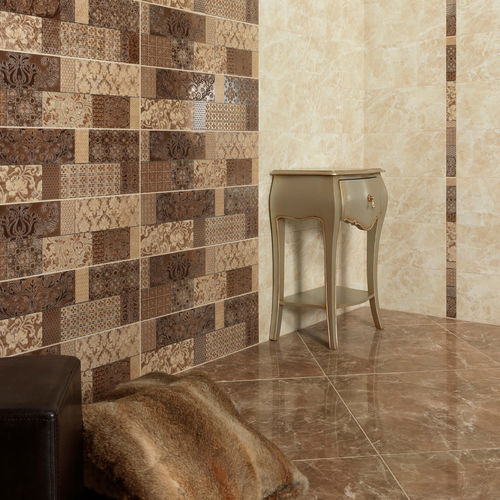 Piastrella in gres porcellanato - CAPUCCINO - Azulev - levigata / da interno / da parete