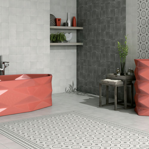 Piastrella in gres porcellanato - ATELIER - CEVICA - opaca / anticata / da interno
