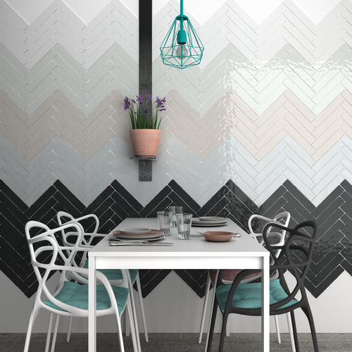 Piastrella in ceramica - RUSTIC - CEVICA - lucida / da cucina / da bagno