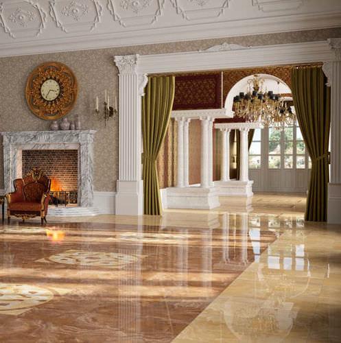 Piastrella in gres porcellanato - HIGH GLOSS : DUCALE - Ceracasa Ceramica - opaca / da interno / da pavimento
