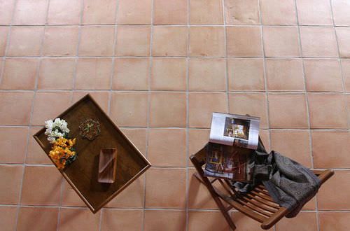Piastrella in terracotta - MANUAL - Ceramica Elias - levigata / da interno / da esterno
