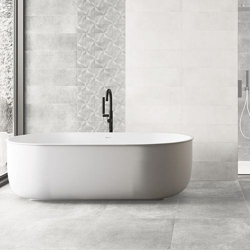 Piastrella in porcellana - AMBERES - Cristal Cerámicas - opaca / da interno / da bagno