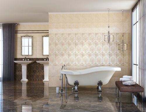 Piastrella in gres porcellanato - CONSTANZA - Cristal Cerámicas - lucida / da interno / da bagno