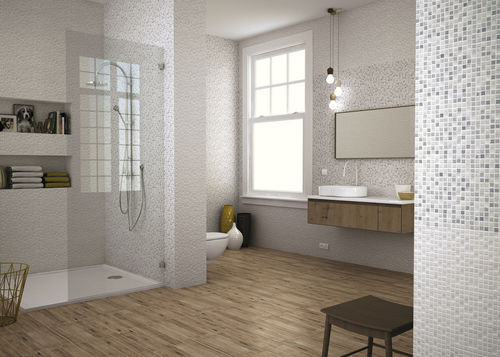 Piastrella in ceramica - CHLOE - Cristal Cerámicas - opaca / da interno / da bagno