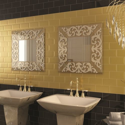 Piastrella in ceramica smaltata - BISELADO  - El barco - lucida / da interno / da bagno