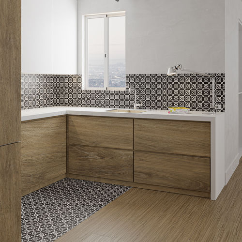Piastrella in porcellana - LAMA ROBLE - GAYAFORES - da interno / da parete / da pavimento