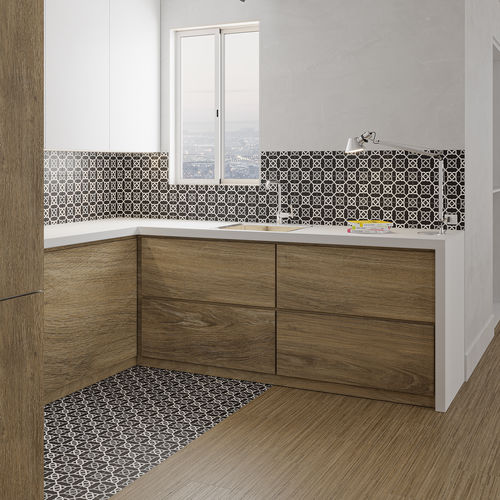 Piastrella in gres porcellanato - NAUTIC - GAYAFORES - opaca / smaltata / da interno