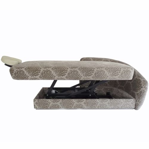 Lettino per massaggi pieghevole - WELL-LOUNGE - Touch America - in tessuto / ad altezza regolabile / su misura