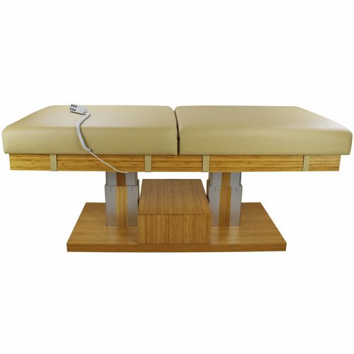 Lettino per massaggi elettrico - FLEX-BLOCK - Touch America - in Solid Surface / in espanso / ad altezza regolabile