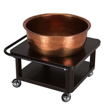 Pediluvio contract - COPPER BOWL ROLL-UP - Living Earth Crafts - da appoggio