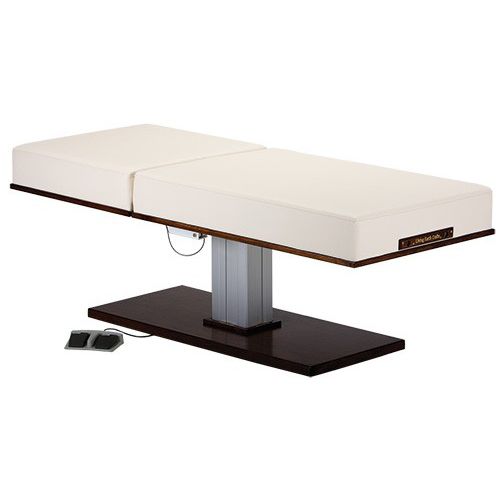Lettino per massaggi elettrico - LEC PEDESTAL MANUAL TILT - Living Earth Crafts - ad altezza regolabile / contract