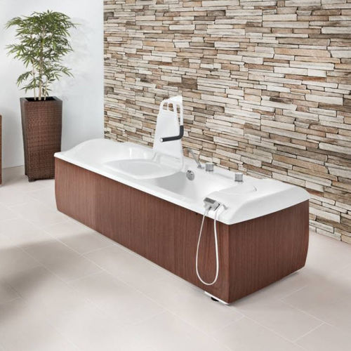 Vasca da bagno per disabili - SANTA-BAD - Trautwein - da appoggio / medica / in acrilico