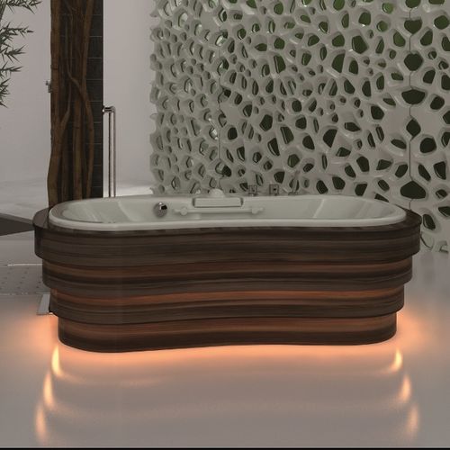 Vasca da bagno ovale - VIS À VIS - Trautwein - da appoggio / per ambiente abitativo / ad uso professionale