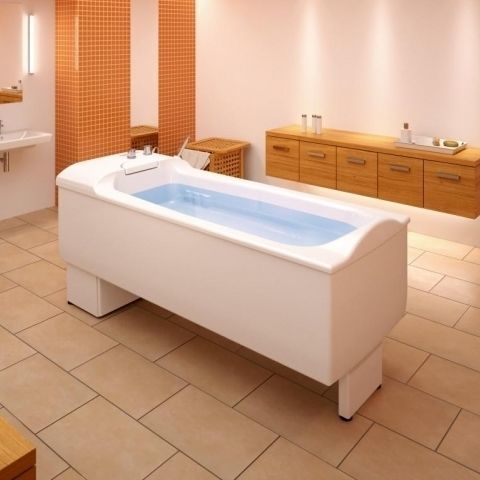 Vasca da bagno con piedi - RESIDENZ - Trautwein - ad uso professionale / medica / in acrilico
