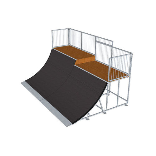Quarter pipe per skatepark - START - Vertical Technik AG