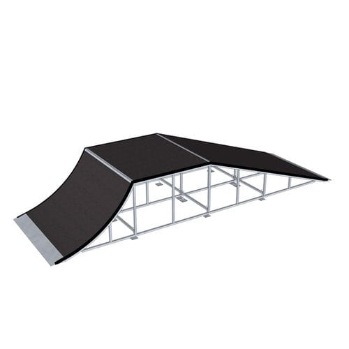 Fun box per skatepark - CENTRAL - Vertical Technik AG - per bikepark