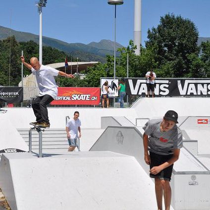 Skatepark in calcestruzzo - LENZBURG / LUGANO / LAUSANNE VIDY - Vertical Technik AG - per bikeparks