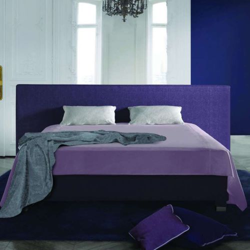 Testiera per letto matrimoniale - CUBE WIDE - Treca Paris - contemporanea / in pelle / imbottita