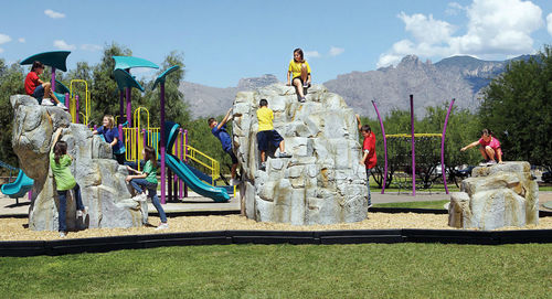 Roccia da arrampicata per parco giochi - Eldorado Climbing Walls