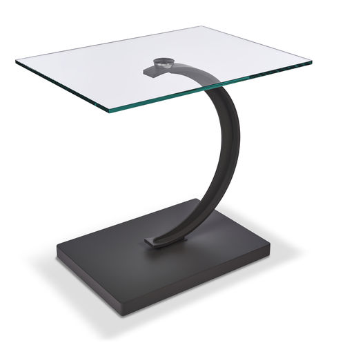 Tavolo d'appoggio contemporaneo - K440 HOZ - Ronald Schmitt Design - in legno / in vetro / in ceramica