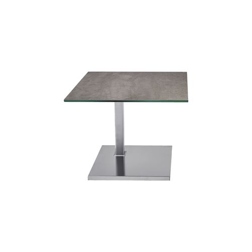 Tavolo d'appoggio contemporaneo - K526 KOLO - Ronald Schmitt Design - in legno / in vetro laccato / in ceramica