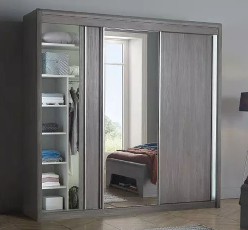 Armadio contemporaneo - MULTY - Meubles Célio - in melaminico / con porta scorrevole / a cassetti