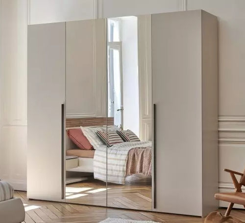 Armadio contemporaneo - TOSCANE - Meubles Célio - in melaminico / con ante a libro / a cassetti